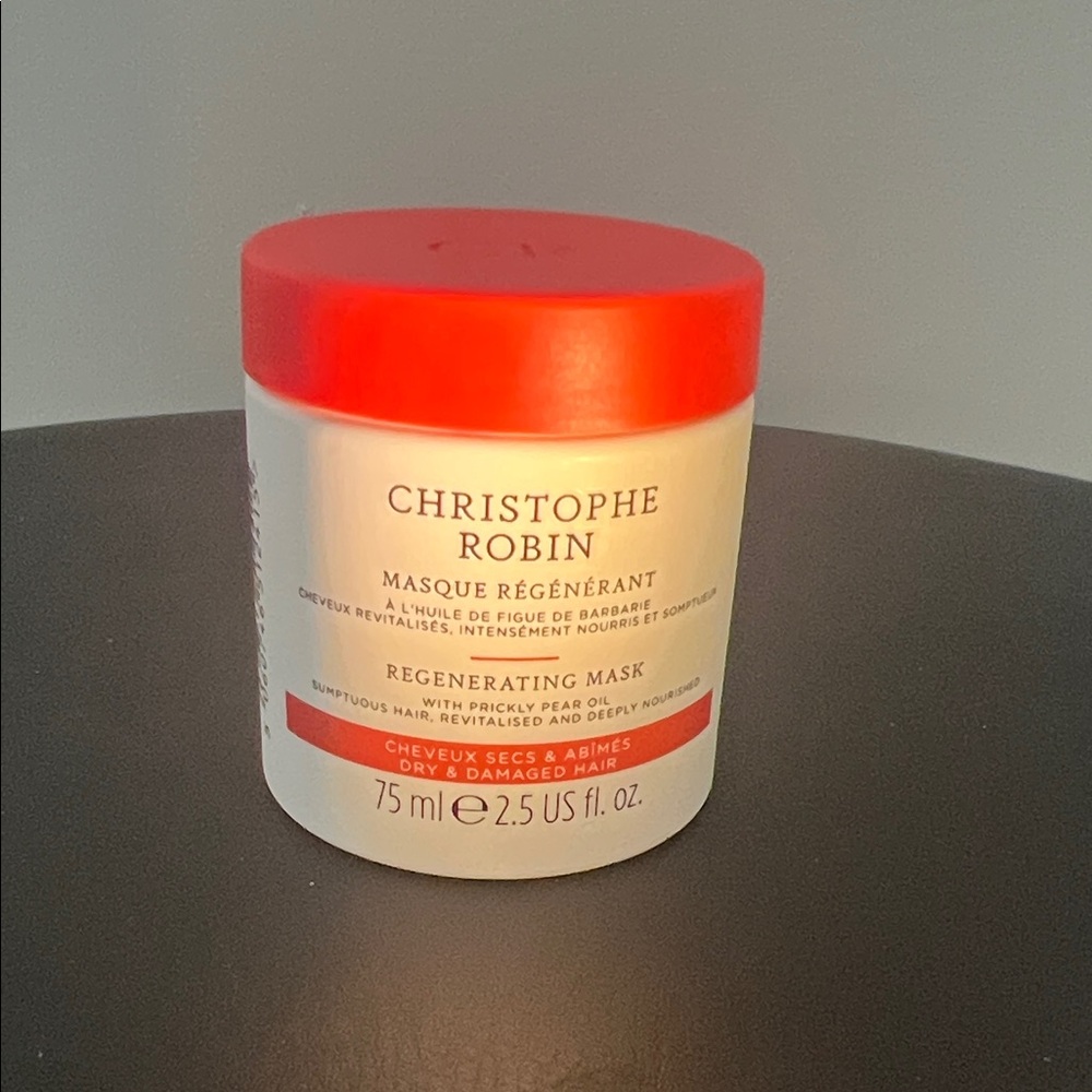 Christophe Robin Regenerating Hair Mask with Red Lid